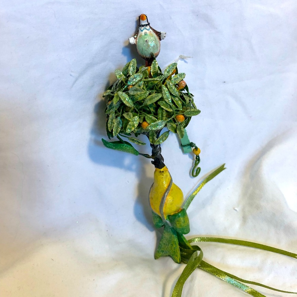 Dept 56. 12 days of Christmas. Partridge in a pear tree by Patience Brewster.